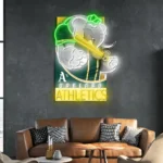 Oakland Athletics Neon Sign Mascot Acrylic 1