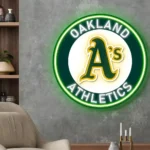 Oakland Athletics Neon Sign Mlb 1
