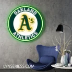 Oakland Athletics Neon Sign Mlb 1