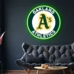 Oakland Athletics Neon Sign Mlb 1