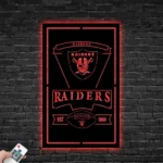 Oakland Raiders Metal Sign Est 1960 1