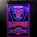 Oakland Raiders Neon Sign Est 1960 1