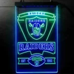Oakland Raiders Neon Sign Est 1960 1