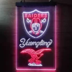 Oakland Raiders Neon Sign Yuengling Est 1960 1