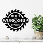 Occupations Trades Metal Sign Carpentry Tool 1