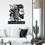 Occupations Trades Metal Sign Coiffure Stylist Name 1