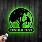 Occupations Trades Metal Sign Custom Arborists 1