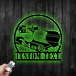 Occupations Trades Metal Sign Custom Asphalt Paver 1