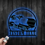 Occupations Trades Metal Sign Custom Asphalt Paver 1