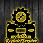 Occupations Trades Metal Sign Custom Auto Repair Service 1