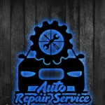 Occupations Trades Metal Sign Custom Auto Repair Service 1