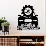 Occupations Trades Metal Sign Custom Auto Repair Service 1