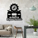 Occupations Trades Metal Sign Custom Auto Repair Service 1