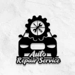 Occupations Trades Metal Sign Custom Auto Repair Service 1