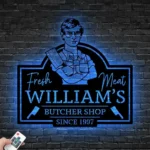 Occupations Trades Metal Sign Custom Butcher Shop 1