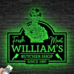Occupations Trades Metal Sign Custom Butcher Shop 1