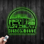Occupations Trades Metal Sign Custom Car Carrier Truck 1