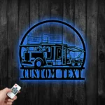 Occupations Trades Metal Sign Custom Car Carrier Truck 1
