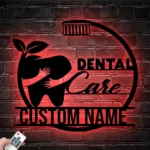 Occupations Trades Metal Sign Custom Dental Clinic 1