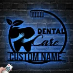 Occupations Trades Metal Sign Custom Dental Clinic 1