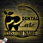 Occupations Trades Metal Sign Custom Dental Clinic 1