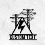 Occupations Trades Metal Sign Custom Electrical Engineer 1