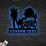 Occupations Trades Metal Sign Custom Father Daughter Son 1