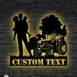 Occupations Trades Metal Sign Custom Father Daughter Son 1