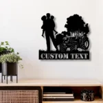 Occupations Trades Metal Sign Custom Father Daughter Son 1