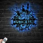 Occupations Trades Metal Sign Custom Floral Medical Tool 1