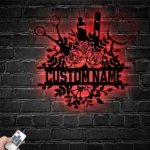 Occupations Trades Metal Sign Custom Floral Medical Tool 1