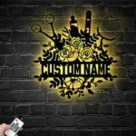 Occupations Trades Metal Sign Custom Floral Medical Tool 1