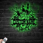 Occupations Trades Metal Sign Custom Floral Medical Tool 1