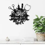 Occupations Trades Metal Sign Custom Floral Medical Tool 1