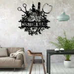 Occupations Trades Metal Sign Custom Floral Medical Tool 1