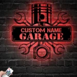 Occupations Trades Metal Sign Custom Garage 1