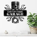 Occupations Trades Metal Sign Custom Garage 1