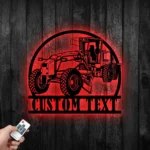 Occupations Trades Metal Sign Custom Grader 1