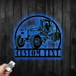 Occupations Trades Metal Sign Custom Grader 1