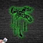 Occupations Trades Metal Sign Custom Hairdresser 1