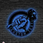 Occupations Trades Metal Sign Custom Hammer Carpenter 1