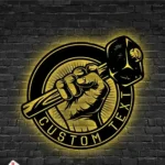 Occupations Trades Metal Sign Custom Hammer Carpenter 1