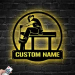 Occupations Trades Metal Sign Custom Ironworker 1