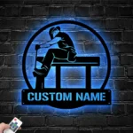 Occupations Trades Metal Sign Custom Ironworker 1