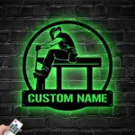 Occupations Trades Metal Sign Custom Ironworker 1