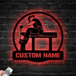 Occupations Trades Metal Sign Custom Ironworker 1