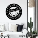 Occupations Trades Metal Sign Custom Meat Place 1