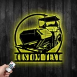 Occupations Trades Metal Sign Custom Paver Machine 1