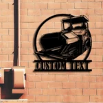 Occupations Trades Metal Sign Custom Paver Machine 1