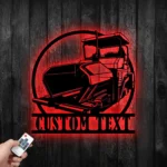 Occupations Trades Metal Sign Custom Paver Machine 1